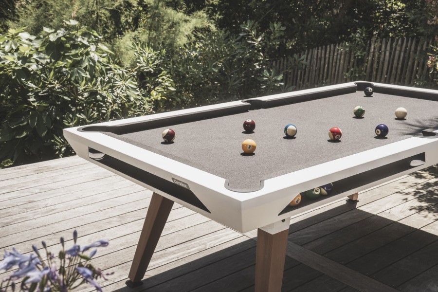 Biliardový stôl, Pool, Cornilleau Origin Outdoor, 7 ft., biely – Obrázok 8