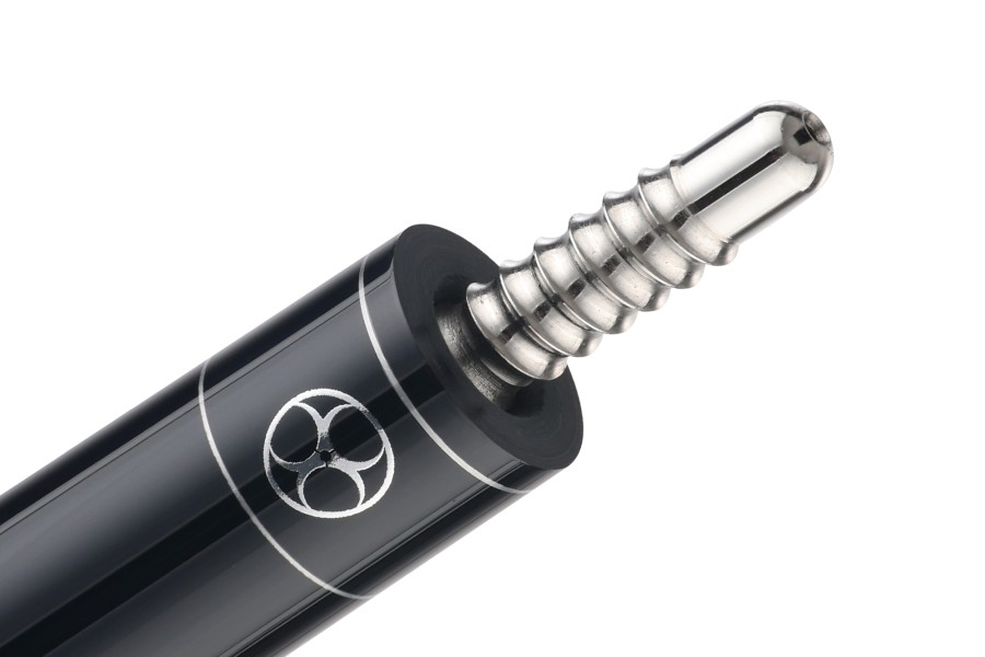 Biliardové tágo, Poison Maelith Čierna/Červená, lakovaný povrch, Radial, 12,4 mm – Obrázok 4