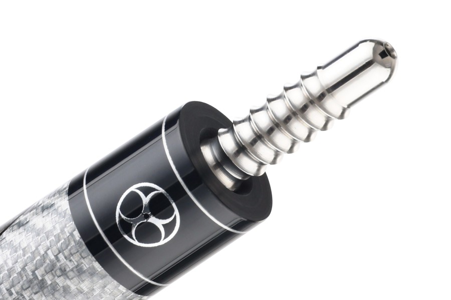 Biliardové tágo, Poison Maelith Sivá, lakovaný povrch, Radial, 12,4 mm – Obrázok 4